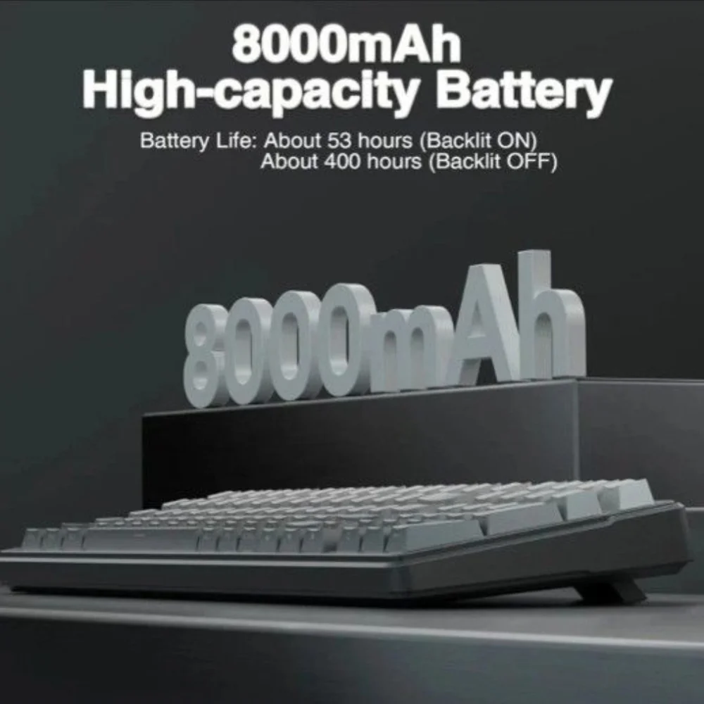 Aula F99Pro Black + Gradient Grey Mechanical Keyboard Wireless